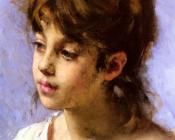 Portrait of a Peasant Girl - 阿列克谢·阿列维奇·哈拉莫夫